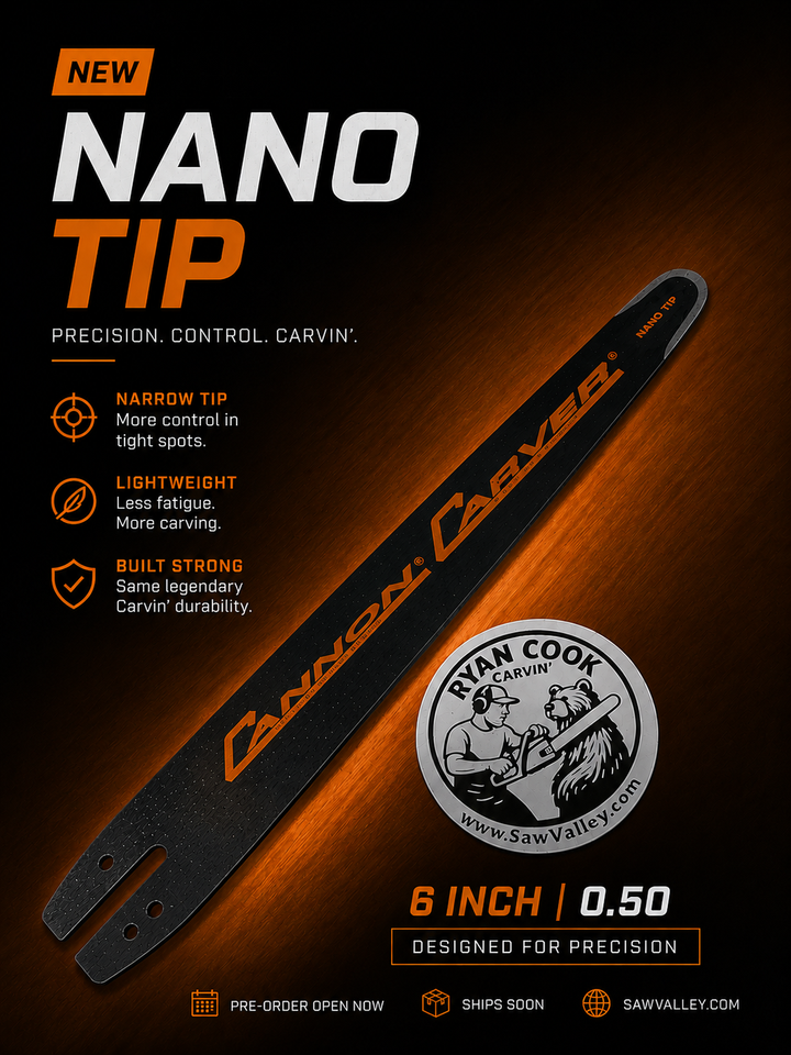 Cannon Nano Tip Carving Bar – C1 Mount