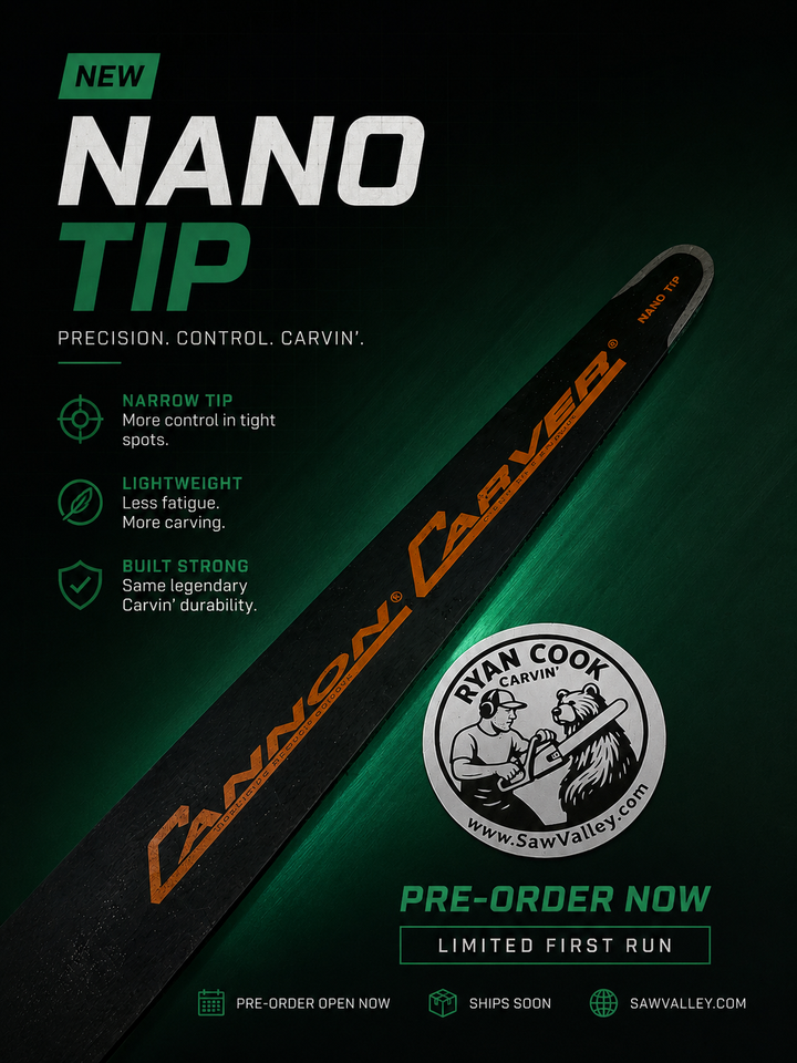 Cannon Nano Tip Carving Bar – C1 Mount