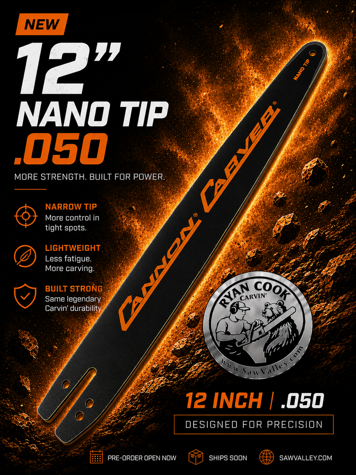 Cannon Nano Tip Carving Bar – C1 Mount