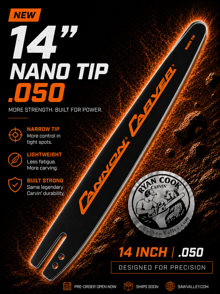 Cannon Nano Tip Carving Bar – C1 Mount