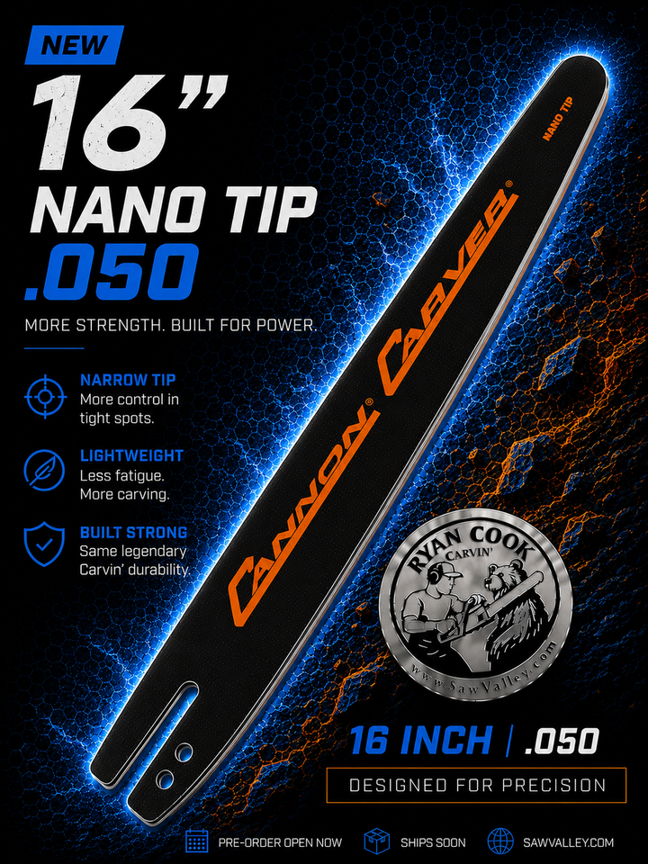 Cannon Nano Tip Carving Bar – C1 Mount