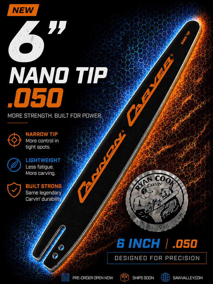 Cannon Nano Tip Carving Bar – C1 Mount