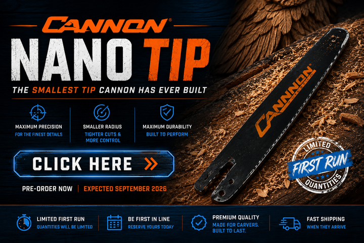 Cannon Nano Tip Carving Bar – C1 Mount