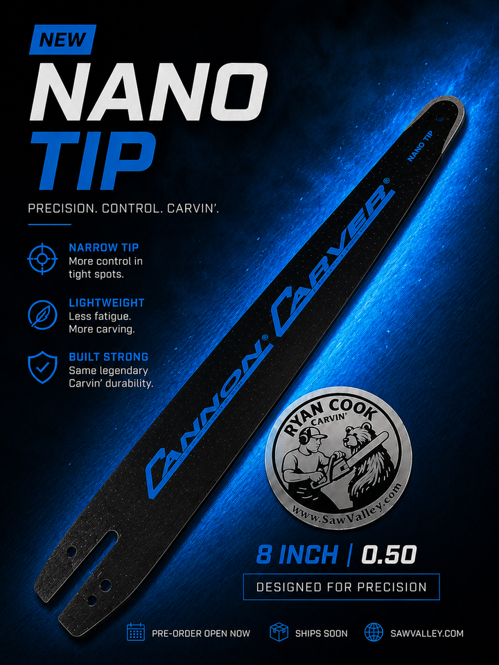 Cannon Nano Tip Carving Bar – C1 Mount