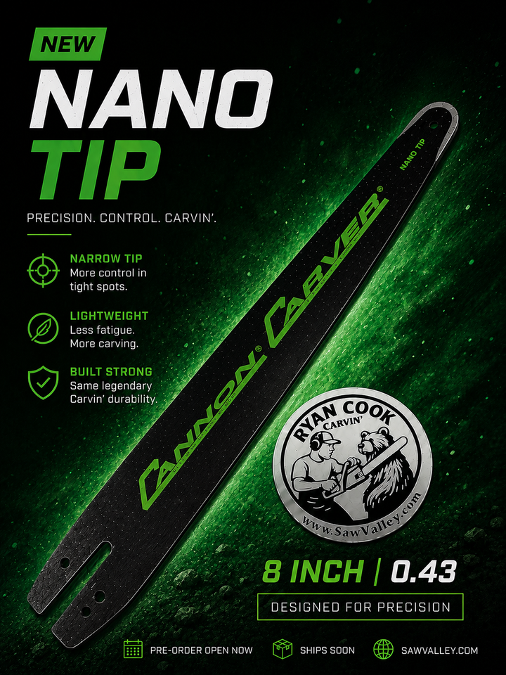 Cannon Nano Tip Carving Bar – C1 Mount