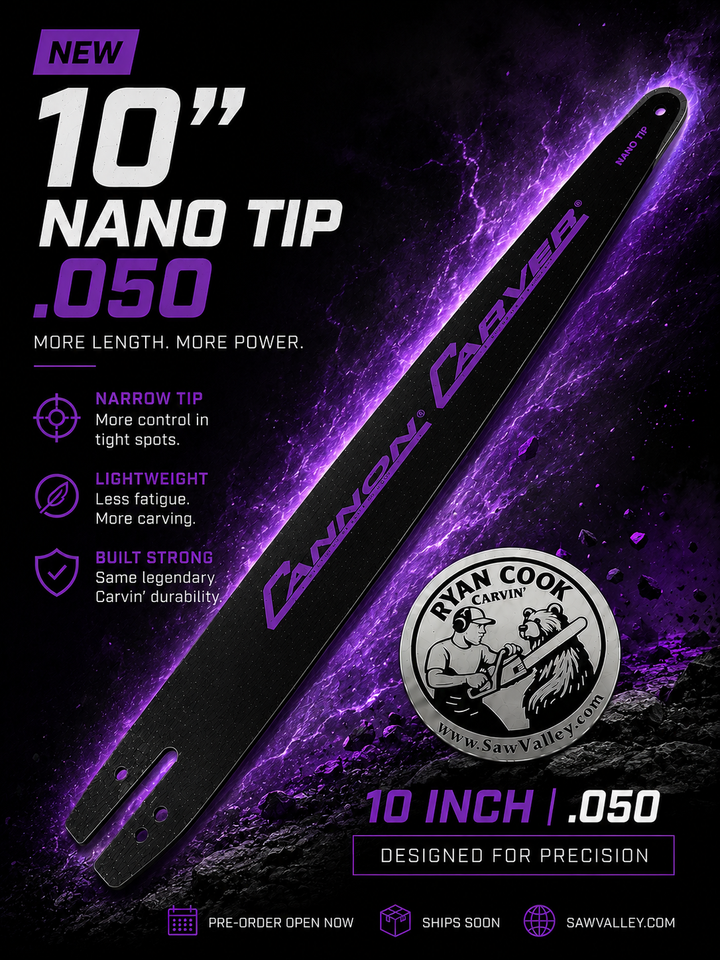 Cannon Nano Tip Carving Bar – C1 Mount