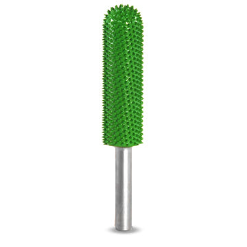 SABURRTOOTH BALL NOSE 1/4 SHANK X 1/2 HEAD X 2 IN LONG (70 COARSE) image 0